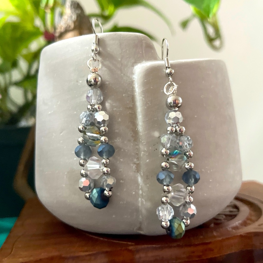 Crystal Dangle Earrings